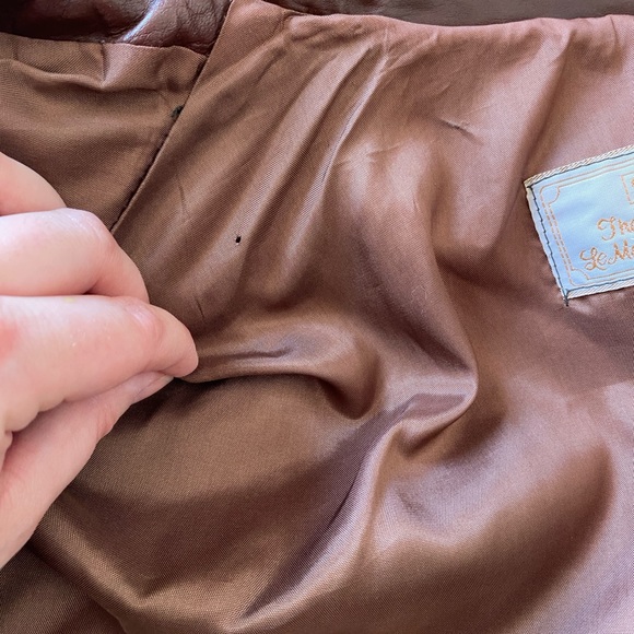 Vintage 70’s Men’s Sears Leather Jacket - Picture 15 of 16